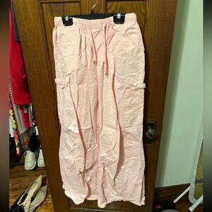 Pink Cargo Pants